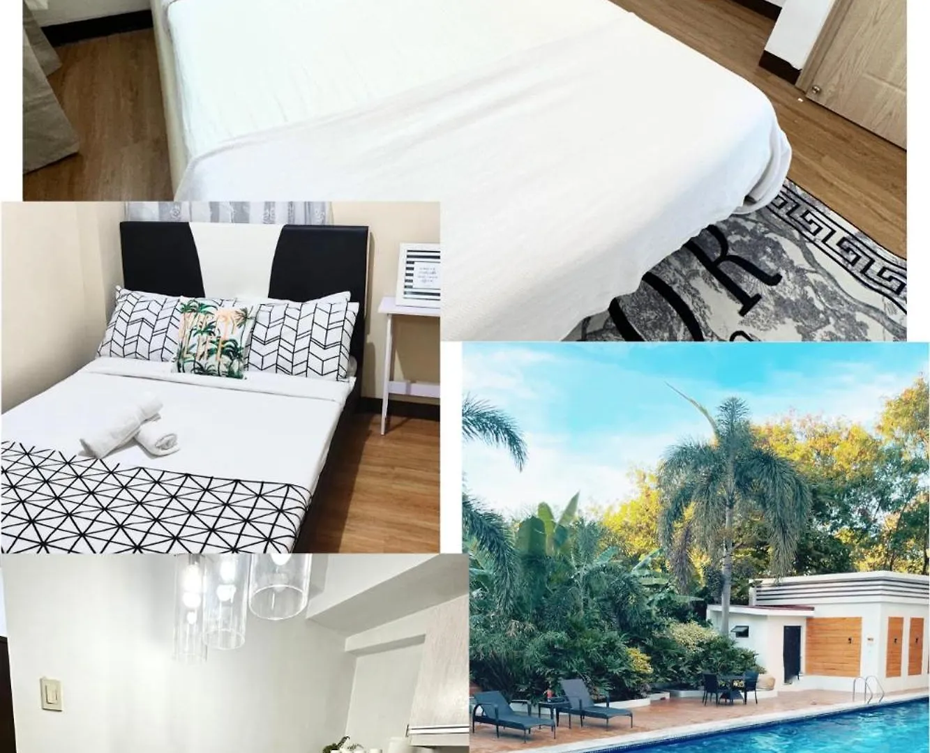 Aparthotel Lancris Residences 2 Bedroom Entire Apartment Near Airport With Pool Manila